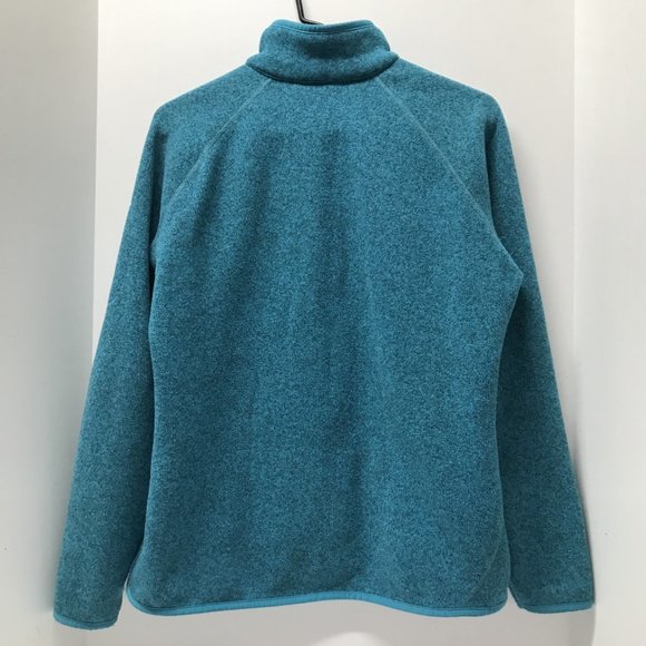 Eddie Bauer Blue & Gray Marled 1/4 Zip Pullover - Picture 4 of 11